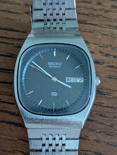 Seiko 8223 510a mens quartz - 8223-510a,