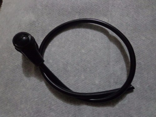 Spark plug wire with cap - wire, fits