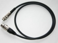 Stellavox Nagra adapter cable 6pin small Tuchel male - 3pin XLR female for tape...