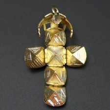 9ct gold silver masonic - gold, on
