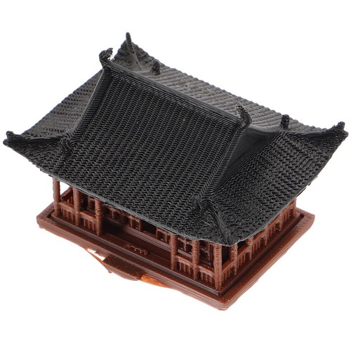 Miniature pavilion statue - pavilion,