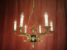 ANTIQUE EMPIRE CHANDELIER