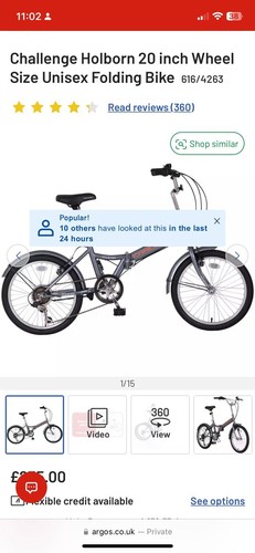 Challenge folding bike holborn - folding,