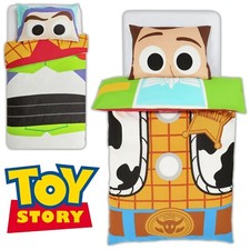 Disney Toy Story Buzz & Woody Reversible Single Duvet Pillow Cover Bedding Set