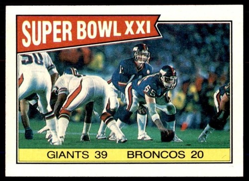 1987 topps new york - #1,