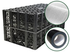 Soakaway Kit - Polystorm Crate Various Sizes, Geotextile Membrane, Joining Tape