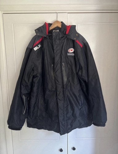 Saracens rugby coat men - rugby,