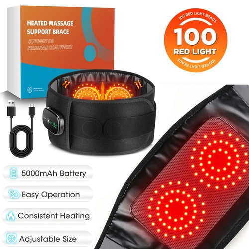 Heated waist belt - waist, cordless