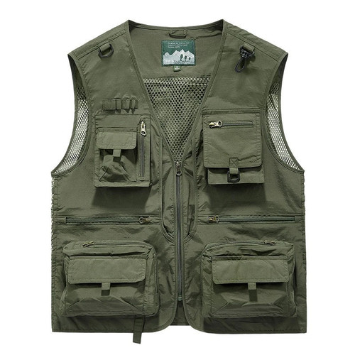 Men fishing vest body - men, warmer