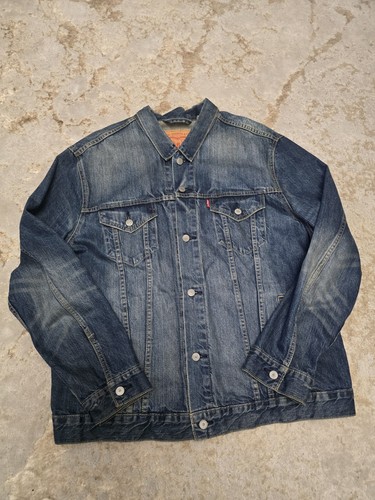 Levi denim jacket mens size - levi's,
