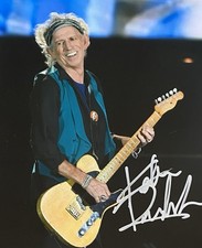 KEITH RICHARDS AUTOGRAPHED