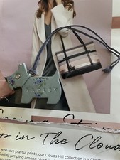 Radley Blue Leather Dog Tag /