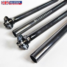 TOSEEK Seatpost 27.2/30.8/31.6mm Carbon Fibre 350/400mm MTB Road Bike Seatposts