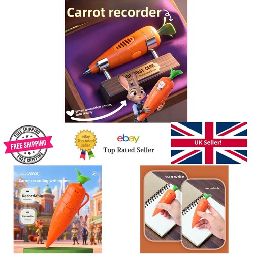 Novelty pen carrot voice - carrot,