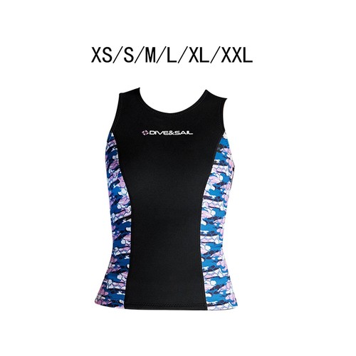 Women wetsuit top 2mm - top,