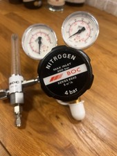 BOC Series 8500 Inert Regulator Multi Stage  4-Bar For Nitrogen With Flowmeter