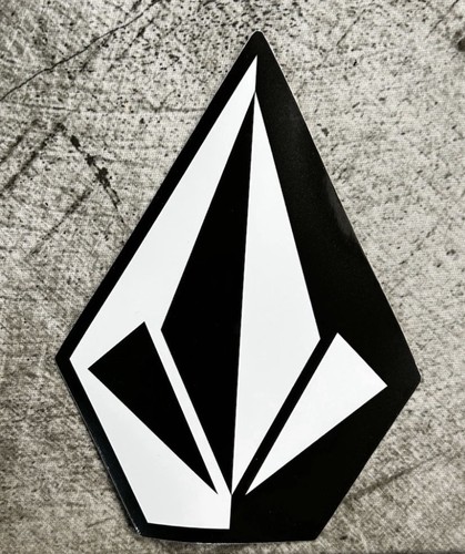 Volcom sticker team rider - sticker, 5”