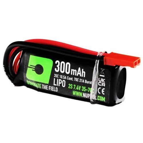 Lipo battery 300mah 35c - 7.4v,