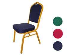 Shield back metal banqueting - metal,