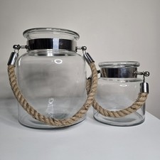 Large & Small Glass Jars/