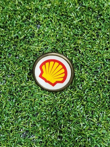 Shell brass golf - brass, ball