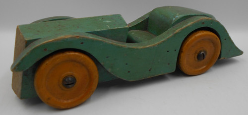 Vintage large wooden racing - vintage,