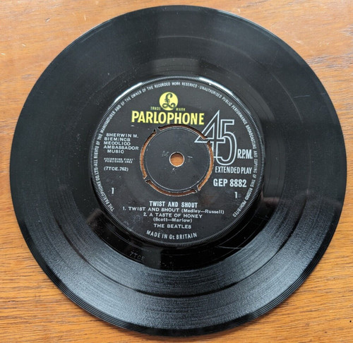 The beatles twist - shout, ep