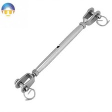 Wire Rope Sailing Boat Paddel Flat Bits Rigging Fork Turnbuckle Set M5-M12