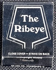 Vintage Matchbook The Ribeye