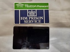BT Phone card  CUP001 HM Prison Service