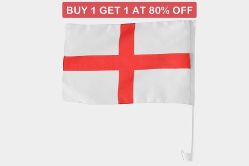 England car window - window, flag
