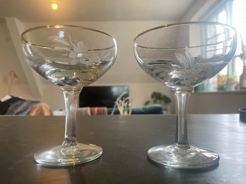 Victorian pair champagne - of,