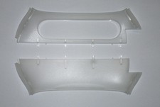 Set of 2 PowerMac G4 MDD front and rear lower panels 922-5292 and 922-5291.