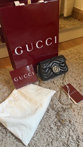 Gucci marmont black - gg,