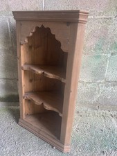 Old Pine Corner Cupboard Shelf