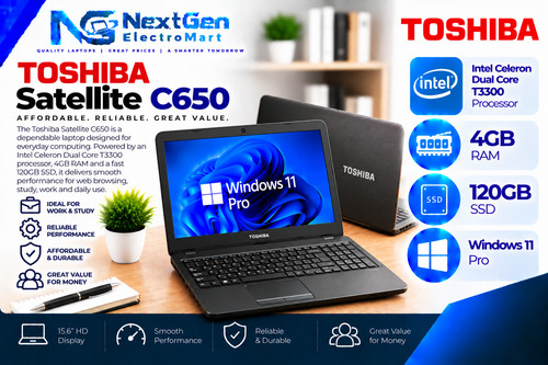 Toshiba satellite c650 - toshiba, 15.6''