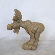 Quarry Critters Misty Moose Figurine. Vintage 2001 Second Nature Design.  cm ta