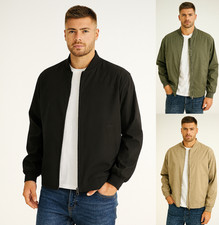 Mens Summer Bomber Jacket Long
