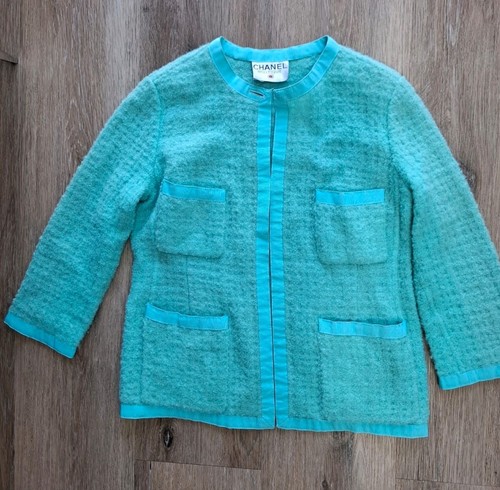 Chanel jacket blazer boucle