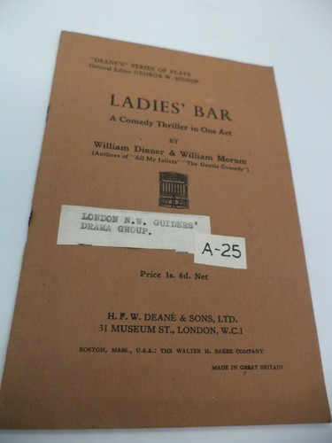 Ladies bar dinner morum old - ladies,