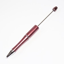 BEADABLE BEADED PENS - Choose from 28 beautiful colours - black ink