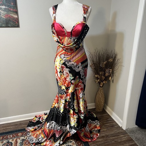 Terani mermaid floral gown - terani,