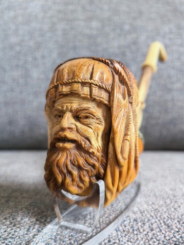 Antique finely carved bedouin - finely,