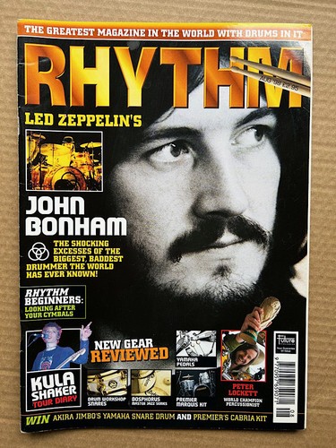 Led zeppelin rhythm magazine - rhythm,