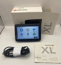 TomTom XL2 , satellite navigation , instructions , box , usb charger and mount