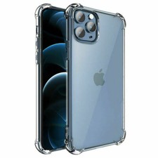 Case For iPhone 16 Pro Max 15 14 Pro Max Plus 13 12 11 XR 7 8+ Shockproof CLEAR