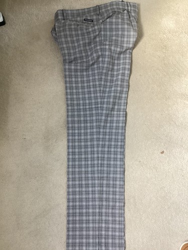 Men grey check golf - grey,