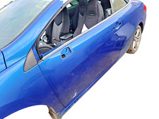 PEUGEOT 308 CC CONVERTIBLE 2008-2015 PASSENGERS LEFT BARE DOOR IN BLUE KGSD