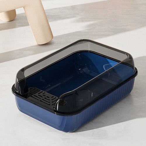 Large square cat - cat, litter