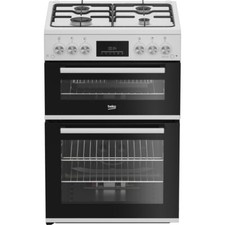 Beko FDG6231CW Gas Cooker with